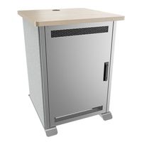 Middle Atlantic Products Forum FMR-1627E1MS Rack 16U Freistehendes Gestell Silber, Grau