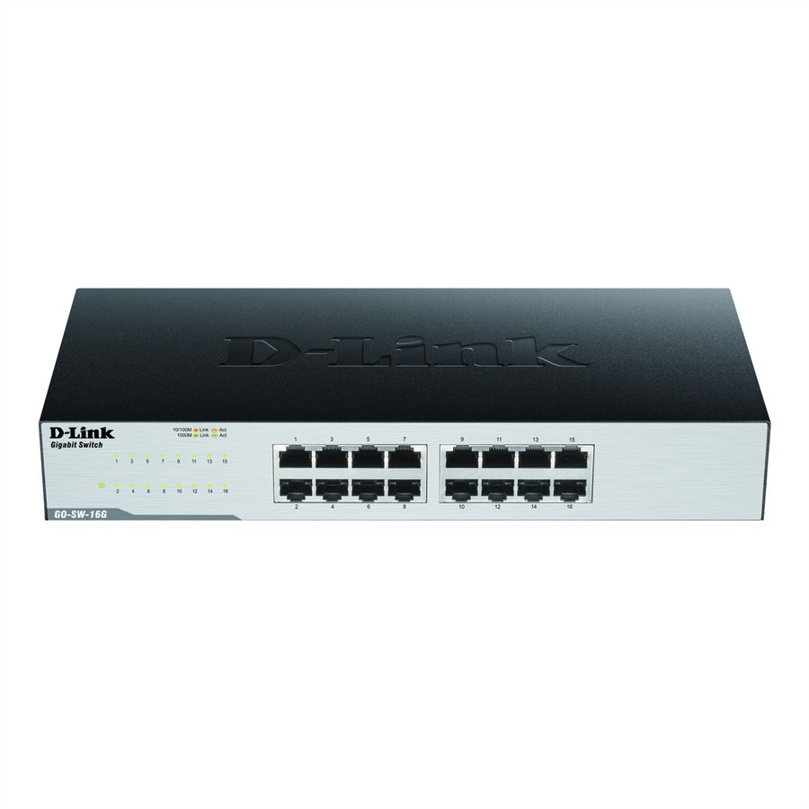 D-Link GO-SW-16G Switch Ethernet Gigabit