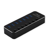 ROLINE Hub Notebook USB 3.2 Gen 1, 7 ports