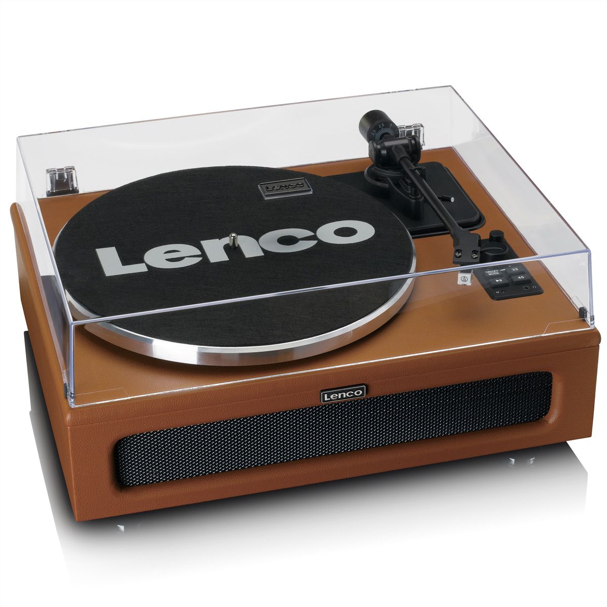 Lenco Plattenspieler LS-430, Braun - SECOMP AG