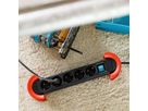 BACHMANN HOOK Indoor 5x Schutzkontakt, Kunststoff, mit Schalter, 5 m