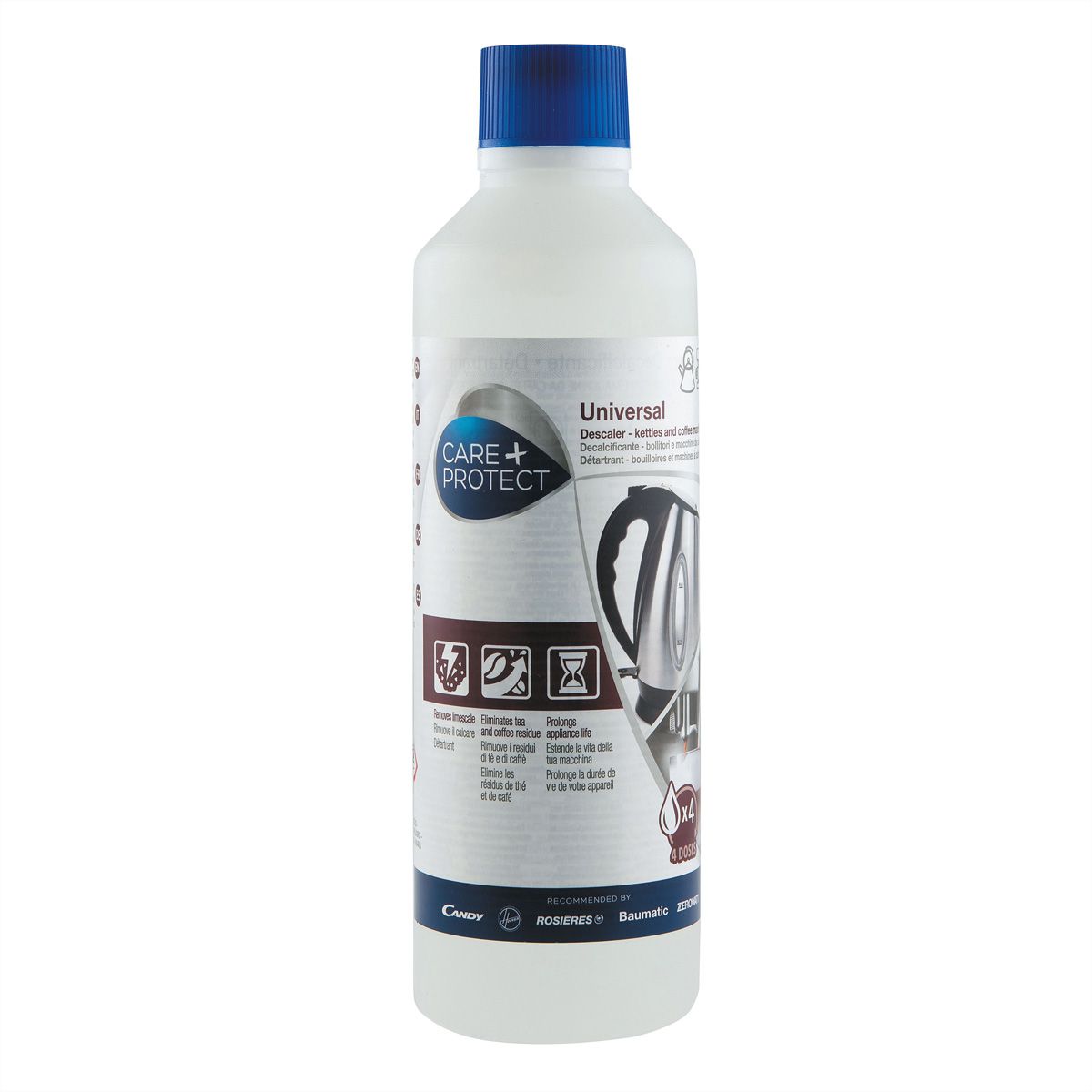 Care+ Protect Entkalker für Wasserkocher, und Kaffeemaschinen Flüssig 500ml