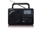 Radio FM compacte Lenco MPR-035BK, FM, 20 présélections, LCD