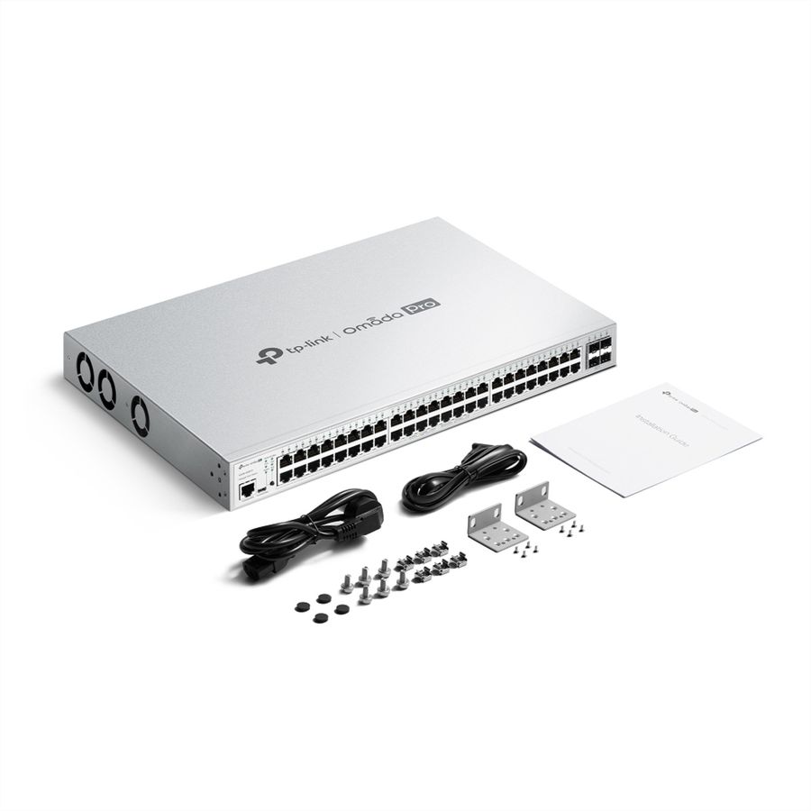 TP-Link Campus Switch S5500-48GP4F , 48x1G PoE L2+ Managed Switch