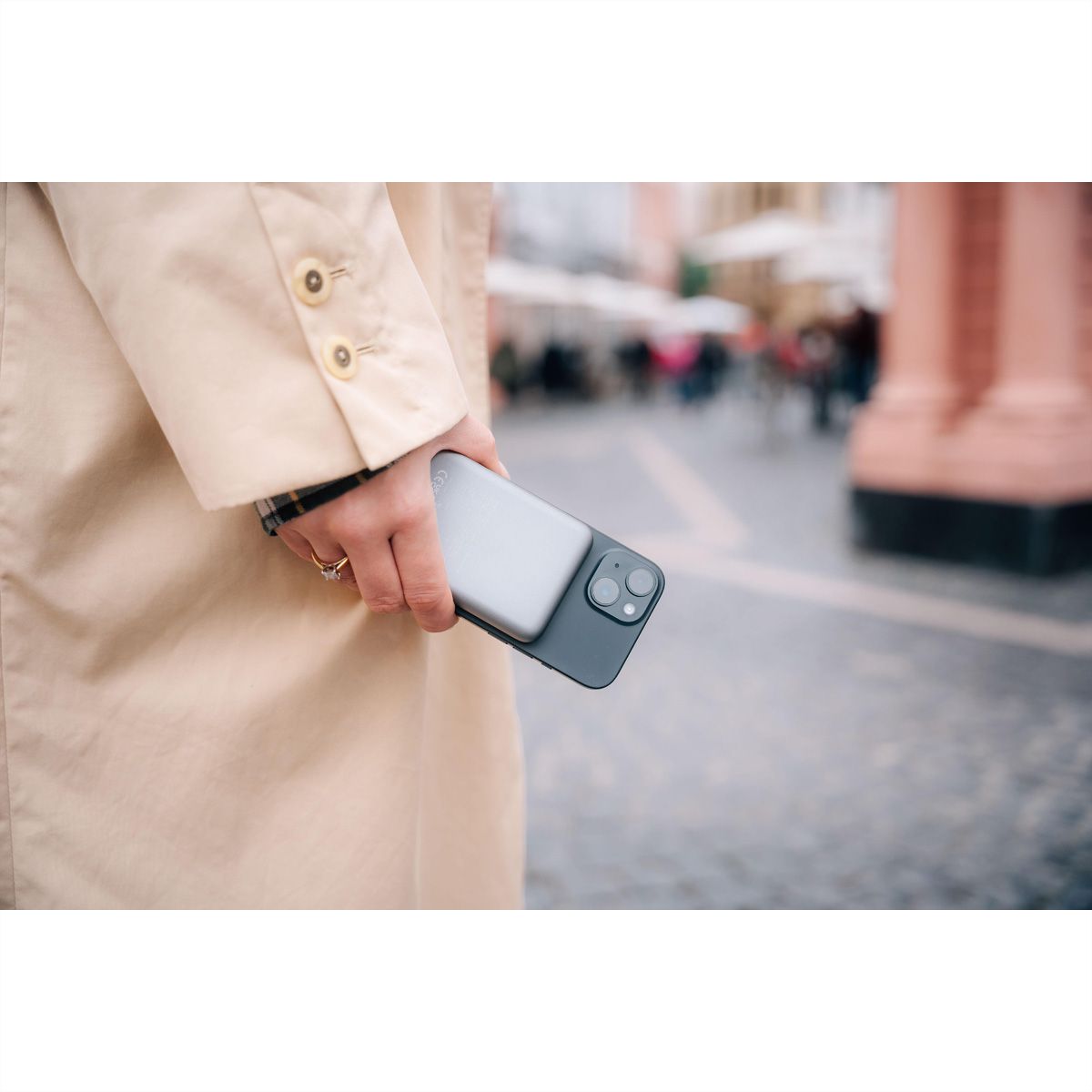Verbatim Powerbank 10000 mAh Grey, 15W, PD20W, USB-C