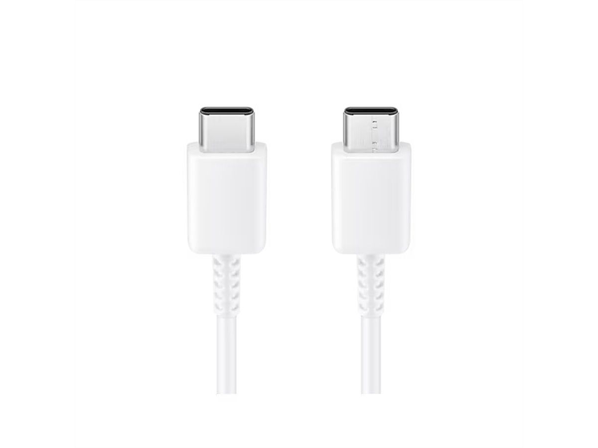 Samsung Câble de données USB type-C (2 pièces), USB 2.0, blanc, 1 m