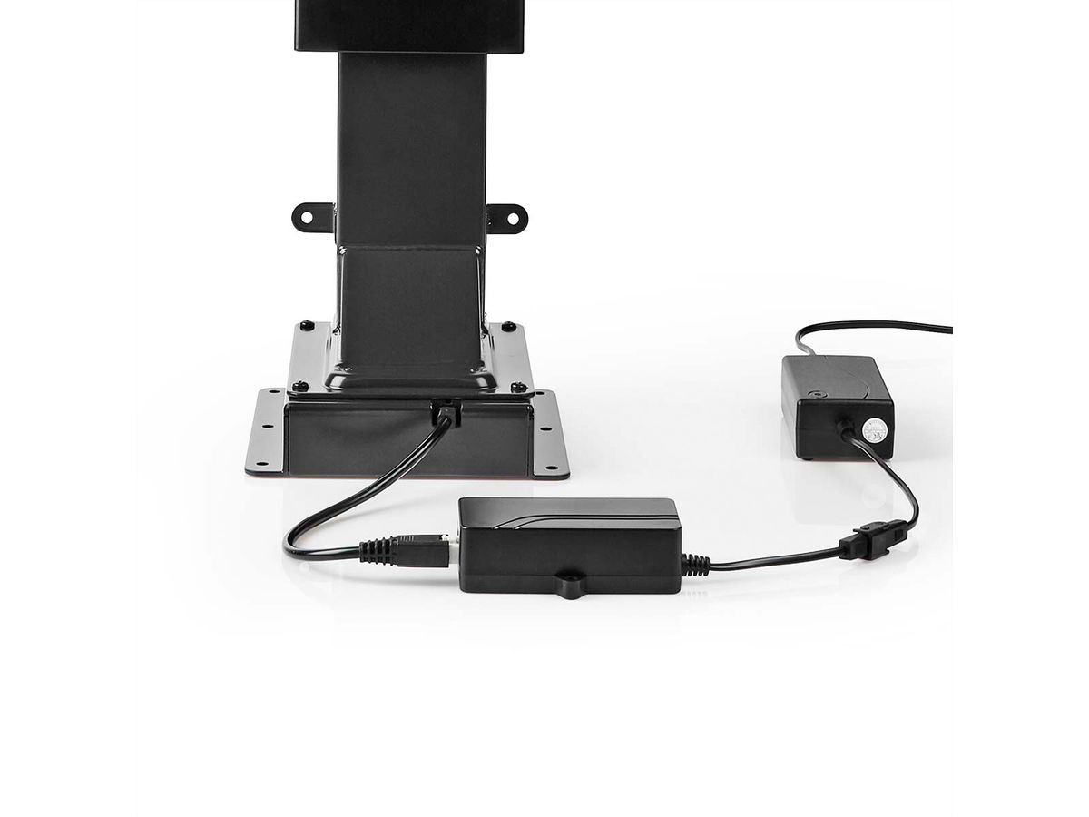Nedis SmartLife motorisierter TV-Lift 37–80" schwarz, Einbau, 60 kg, 79–184 cm Hub
