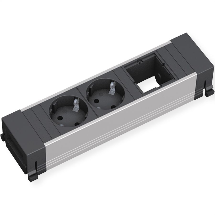 BACHMANN POWER FRAME Small 2x contact de protection 1x ABD