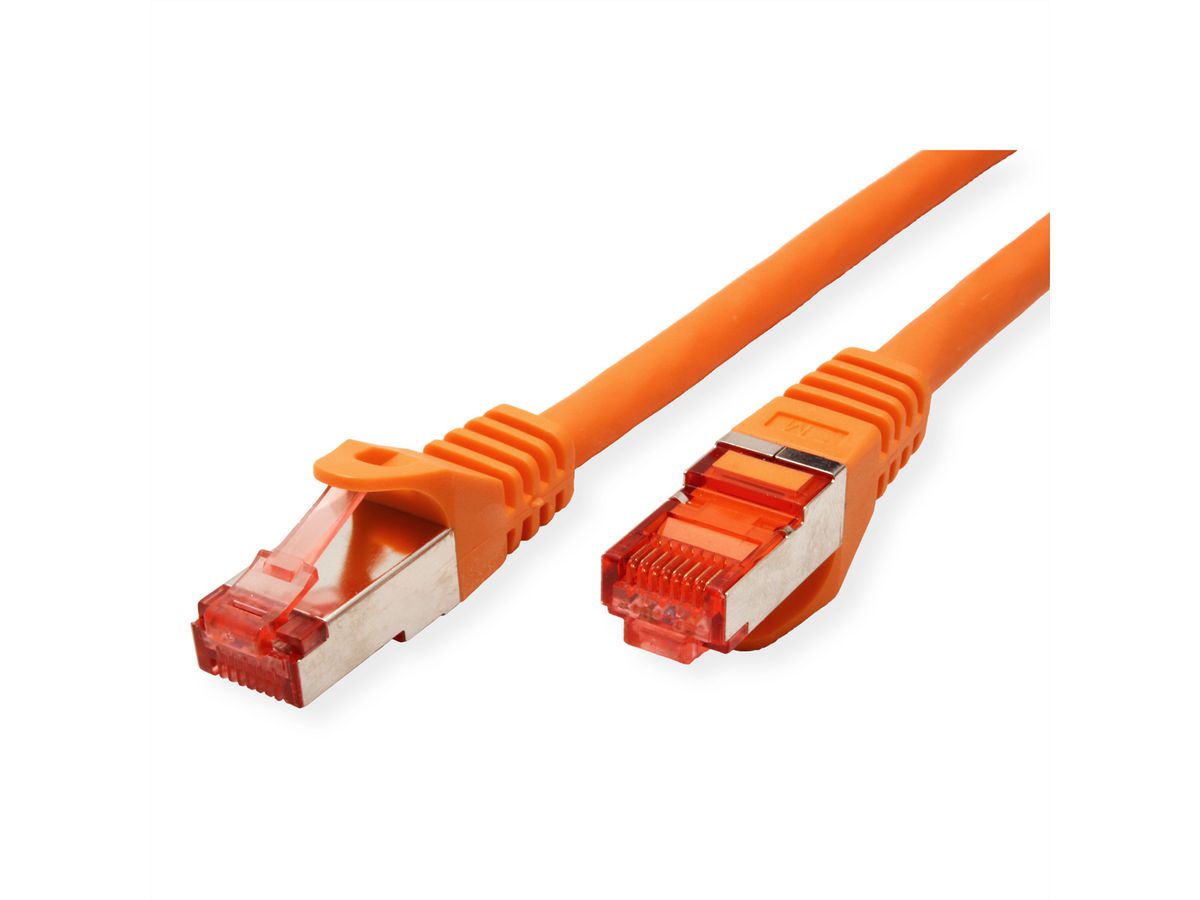 ROLINE Patchkabel Kat.6 S/FTP (PiMF), Component Level, LSOH, orange, 5 m