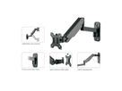VALUE LCD-Arm, Wandmontage, 5 Gelenke, 17-32 Zoll, bis 8 kg, schwarz