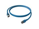 EasyLan FlexBoot Patchkabel Cat.6A, S/FTP, blau, 3 m