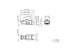METZ CONNECT C6A RJ45 field plug ultra short