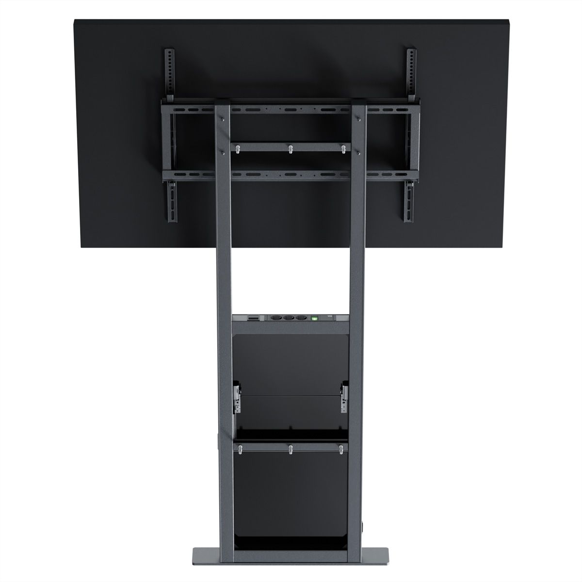 Hagor Système de stand Pro-Tower Wall, montage au sol/mur - 55-86" (EU-Plug)