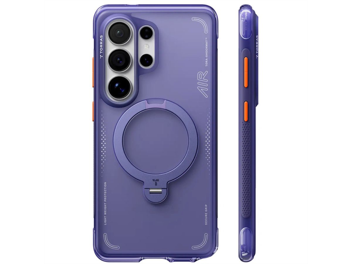 Torras Ostand Q3 Air Schutzhülle, Galaxy S26 Ultra, violett, violett