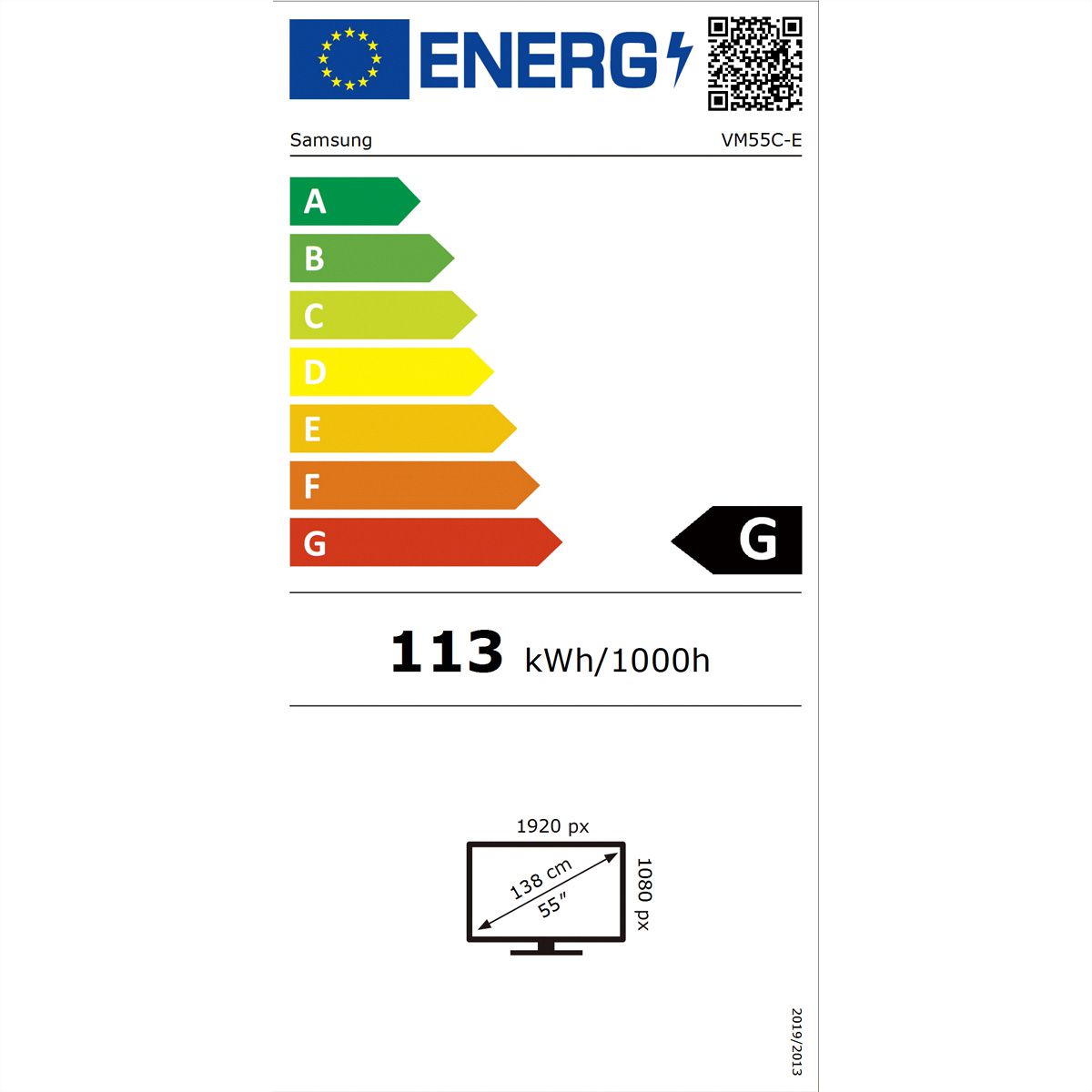 Samsung VideoWall Display 55" 1.7mm, 700nit, 1920 x 1080
