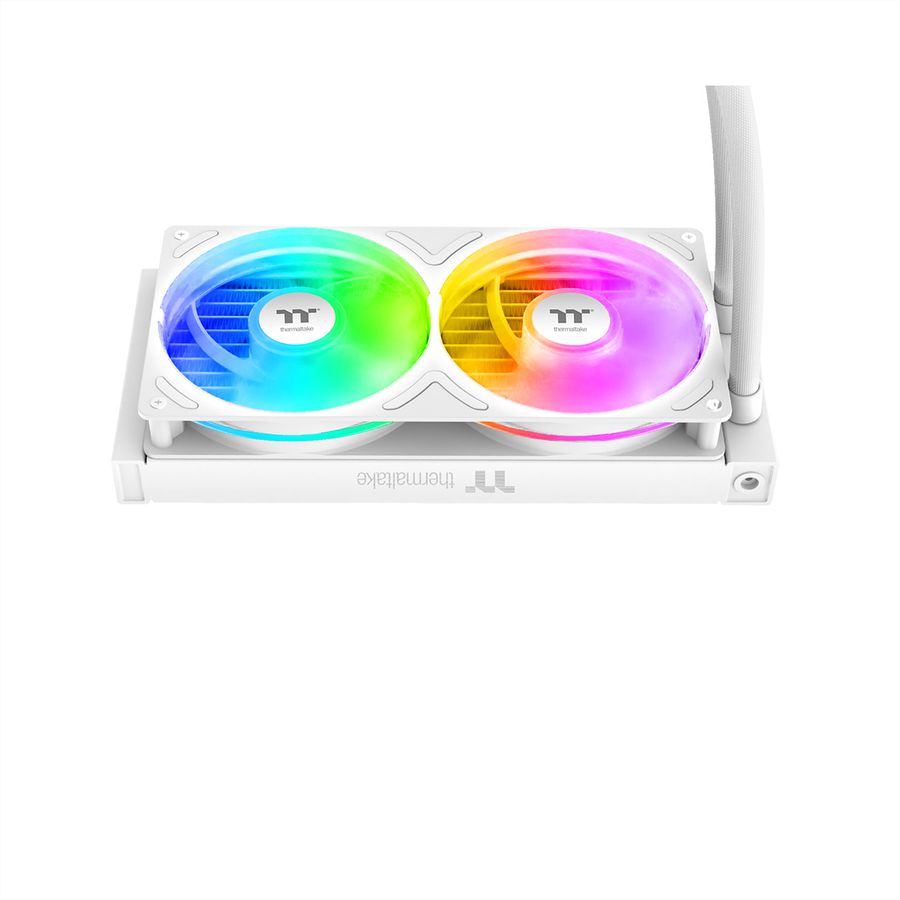 Thermaltake TH240 V3 ARGB Sync AIO CPU-Wasserkühlung, Snow White
