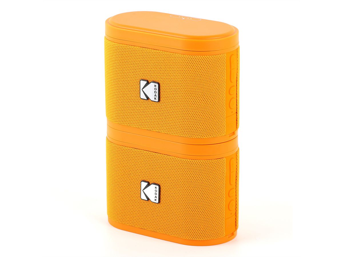 Station d'accueil magnétique Kodak Soundbrix x2pcs, orange