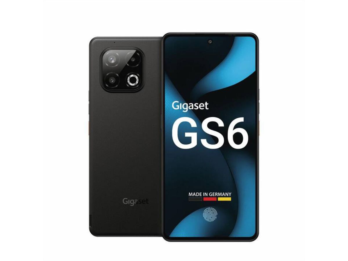 Gigaset Smartphone GS6 Titanium Black, 128GB