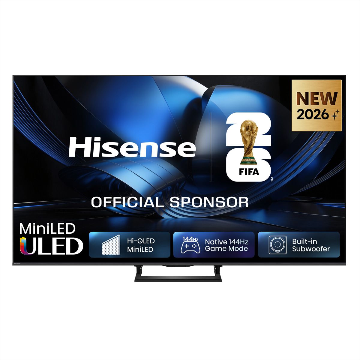 Hisense TV 75U7DSE 75", Mini-LED 4K, 144Hz, 1400 Nits