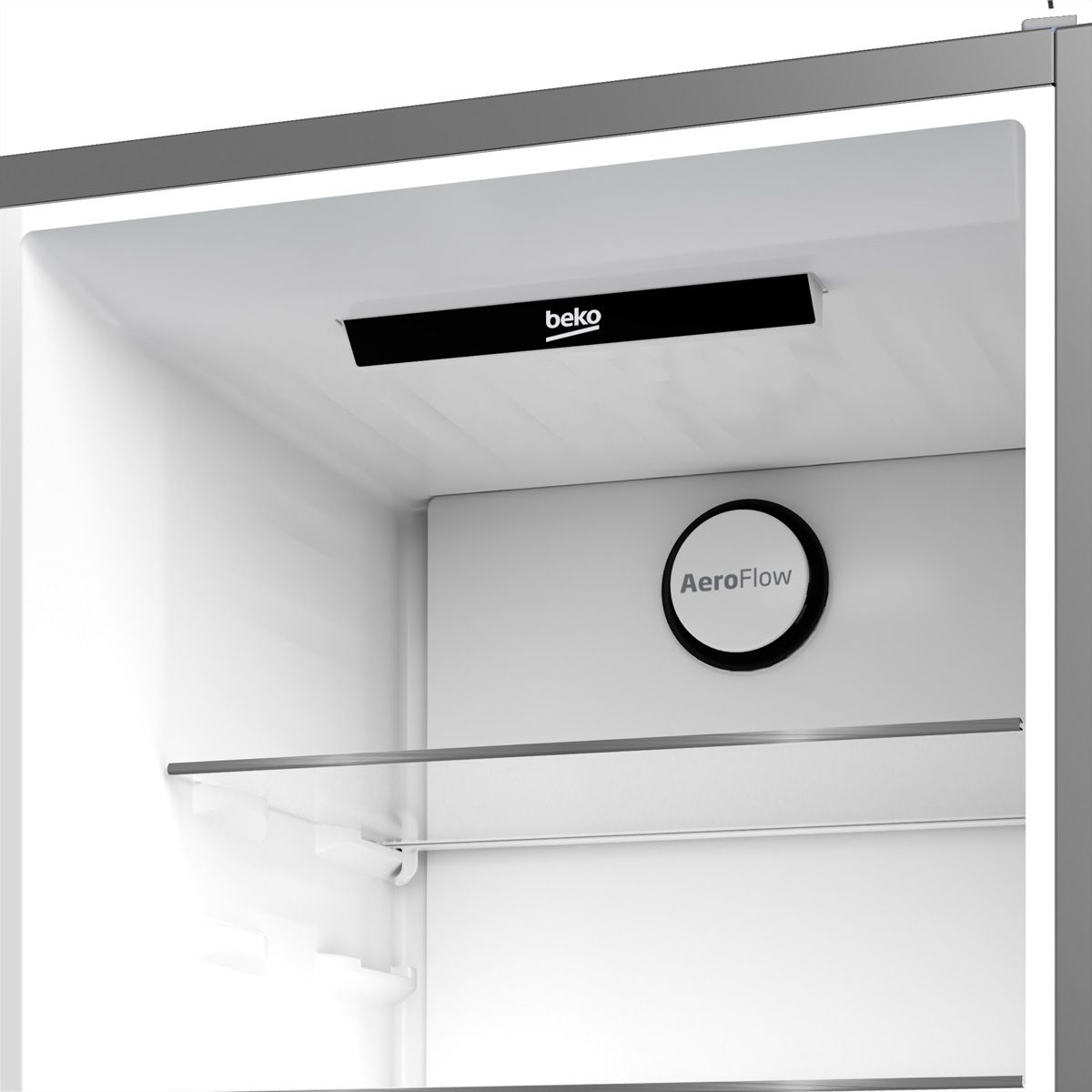 Beko Kühl-Gefrierkombination KG530, 316l, C, Dark Inox