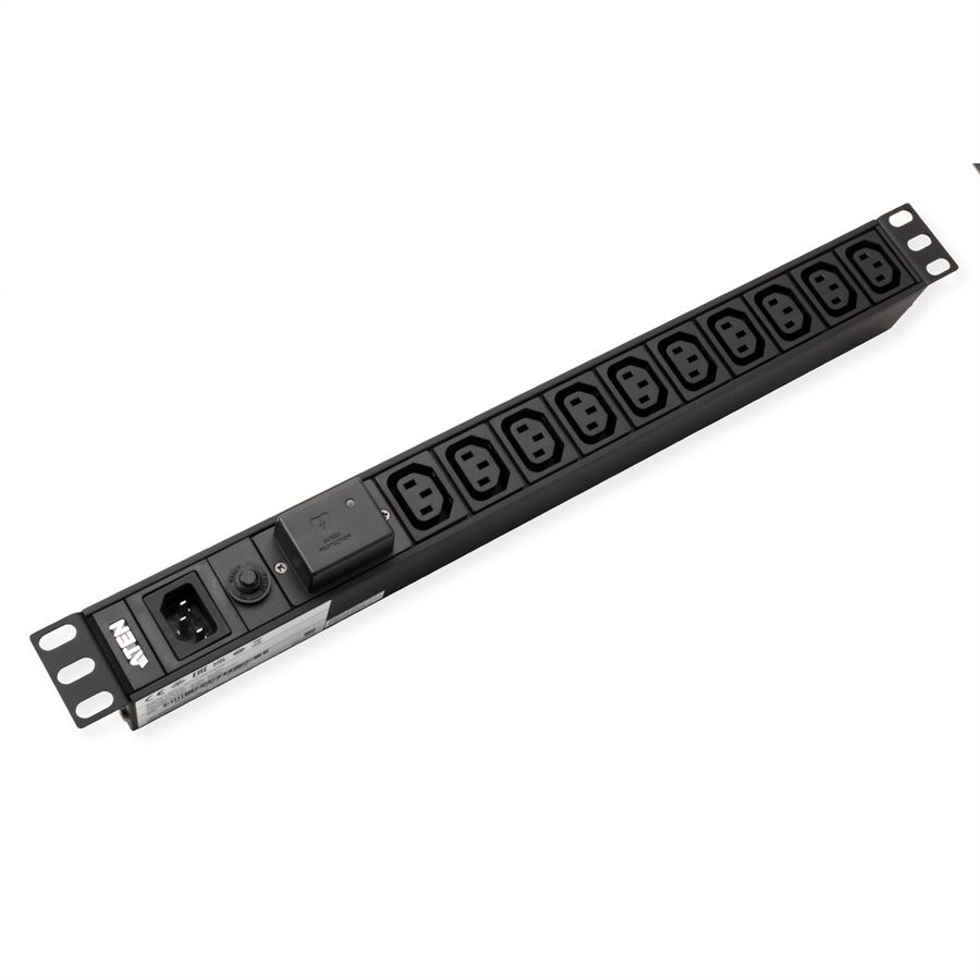 ATEN PE0110SG PDU de base 1U, 10A, 10 ports