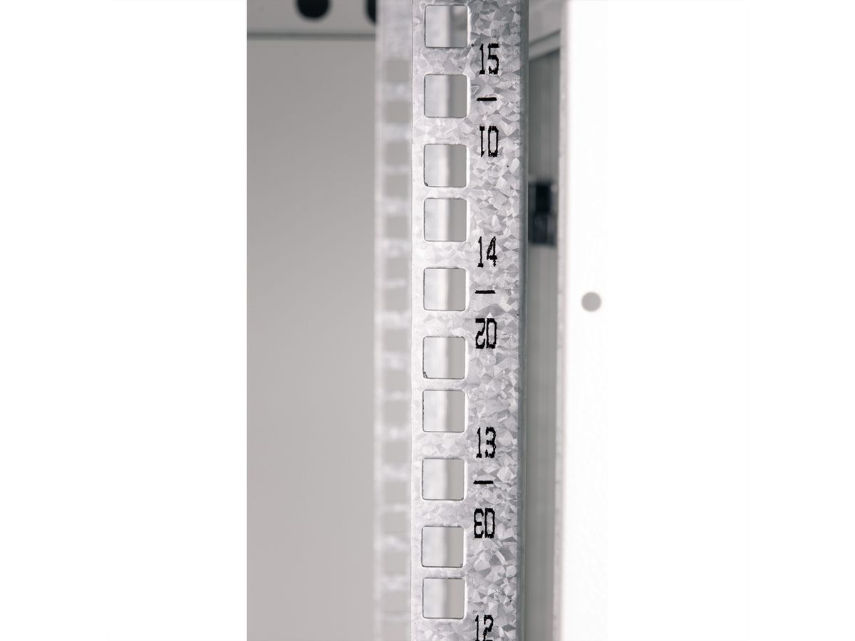 ROLINE 19-Zoll Wandgehäuse Basic Plus 15HE, 600x600 BxT grau