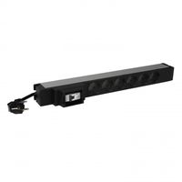 Middle Atlantic Products 646831 Stromverteilereinheit (PDU) 6 AC-Ausgänge 1U Schwarz