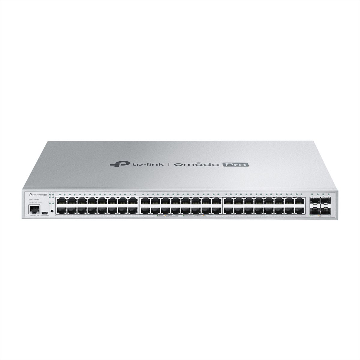 TP-Link Campus Switch S5500-48GP4XF , 48x1G PoE L2+ 4xSFP+ Switch