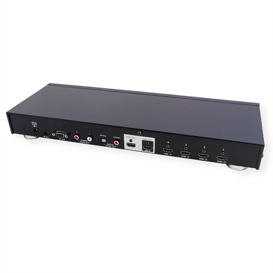 ATEN VS482B 4-Port True 4K HDMI Switch mit Dual View