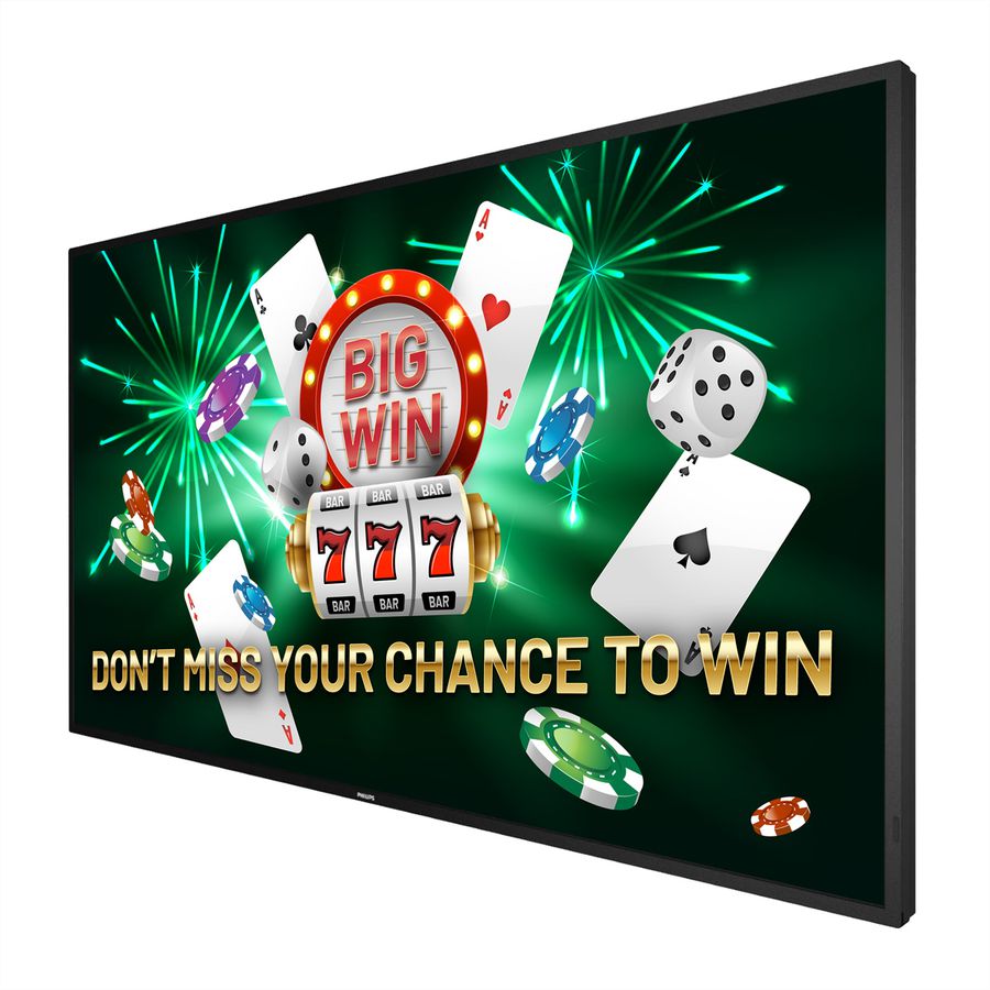 Philips Signage Display 55BDL6017P/00, 55", UHD, 24/7, 800cd/m², 25% Haze