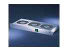 SCHROFF 19" Umlüfter, 3 Ventilatoren, 1 HE - UMLUEFTER 19"M.SCH. 115V
