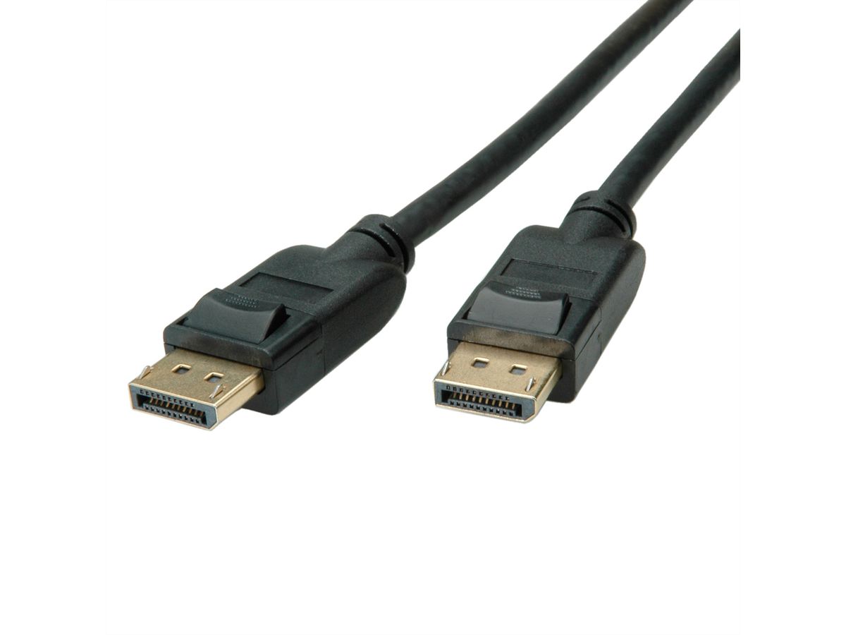 ROLINE DisplayPort Kabel, v1.4, DP ST - ST, schwarz, 1,5 m