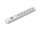 BACHMANN PDU 19" PVC 6xCEE7/3 interrupteur