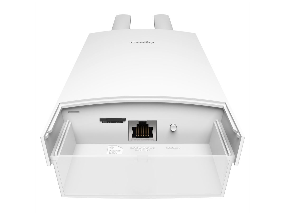 CUDY LT400 Outdoor 4G Routeur WiFi, LTE Cat 4 N300