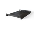 SCHROFF Varistar 19'' étagère, fixe, 75 kg, RAL 7021, 600W 500D