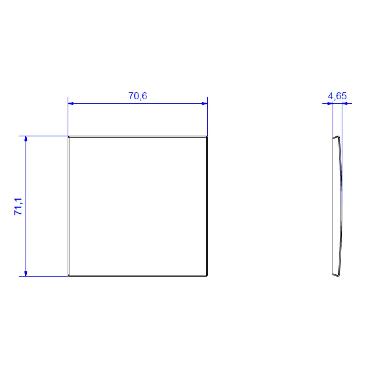 BACHMANN DUE 2x Couverture, mesure p.Ph.3H05VV-F 5G4 CEE 3x32A Lan, noir