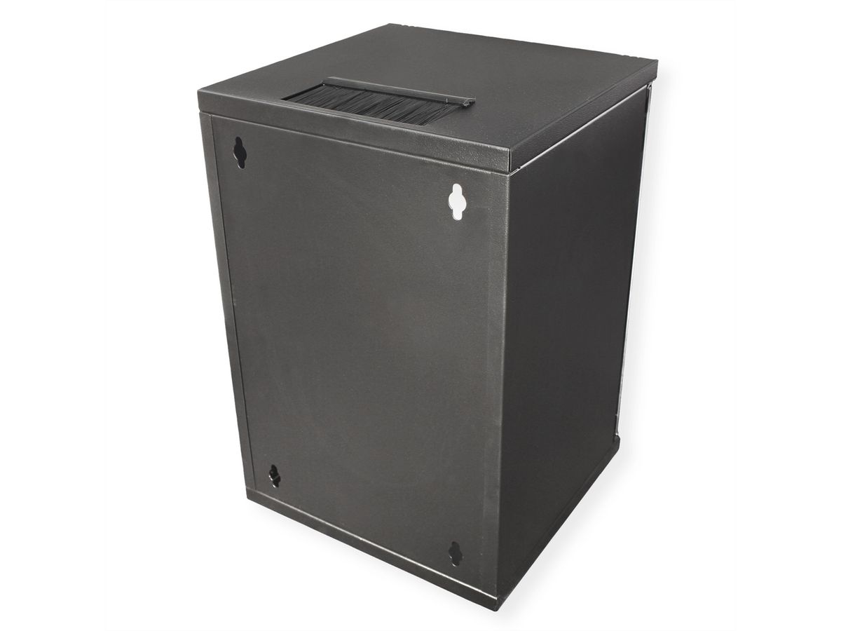 ROLINE 10" Boîtier mural 9U, 312x300 LxP  noir