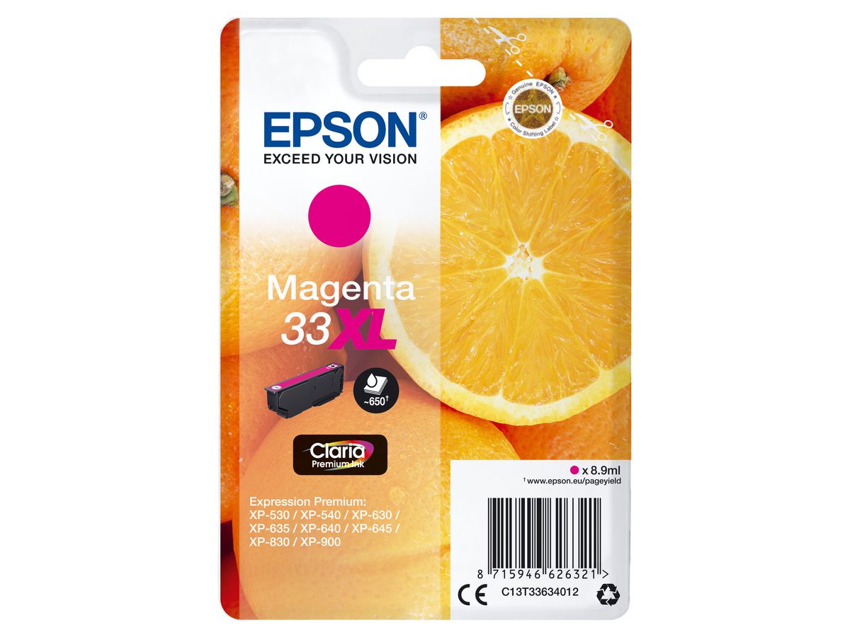 Epson Oranges Cartouche " " - Encre Claria Premium M (XL)