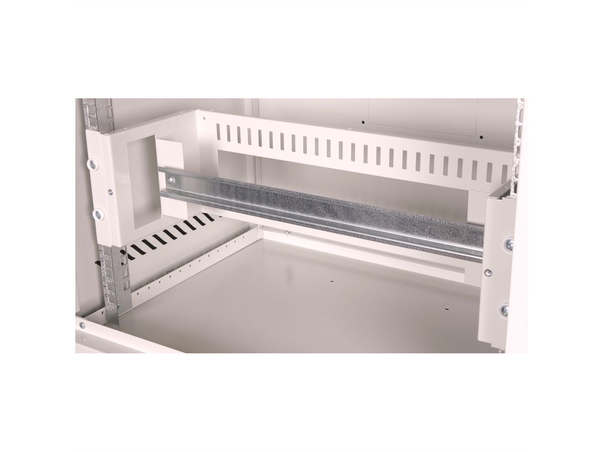 ROLINE 19-Zoll Hutschienenträger 3 HE, 133x482x123 HxBxT