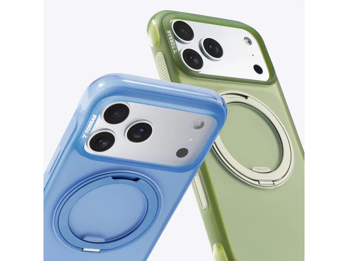 Torras Ostand O3 Air Case, iPhone 17 Pro Max, vert