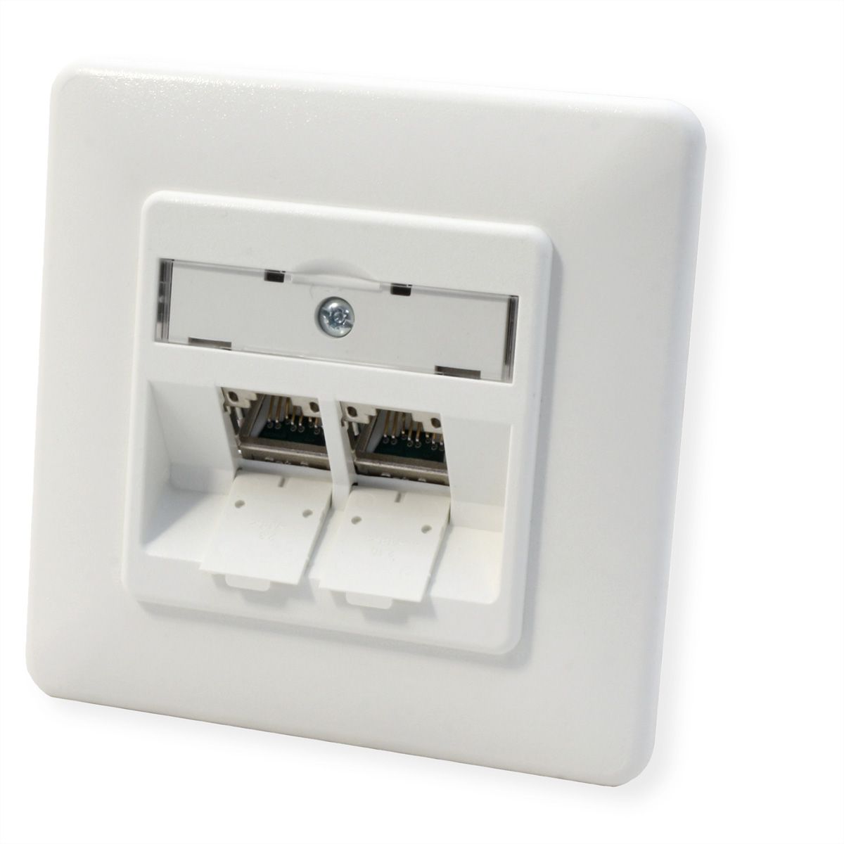 BTR Prise encastrable BC module 2 ports E-DAT, Cat.6 (Classe E)