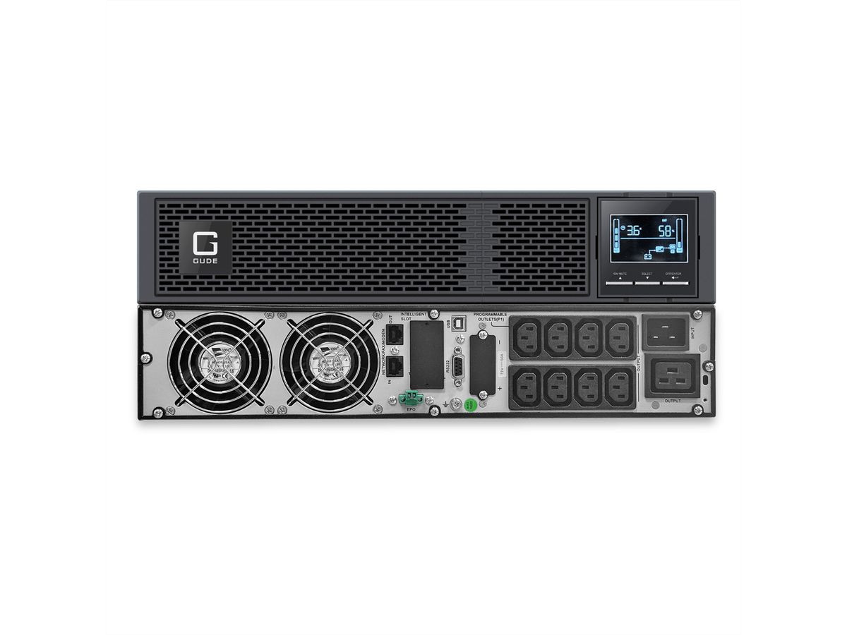 ROLINE ProSecure III 3000 RM2UH, noir, noir