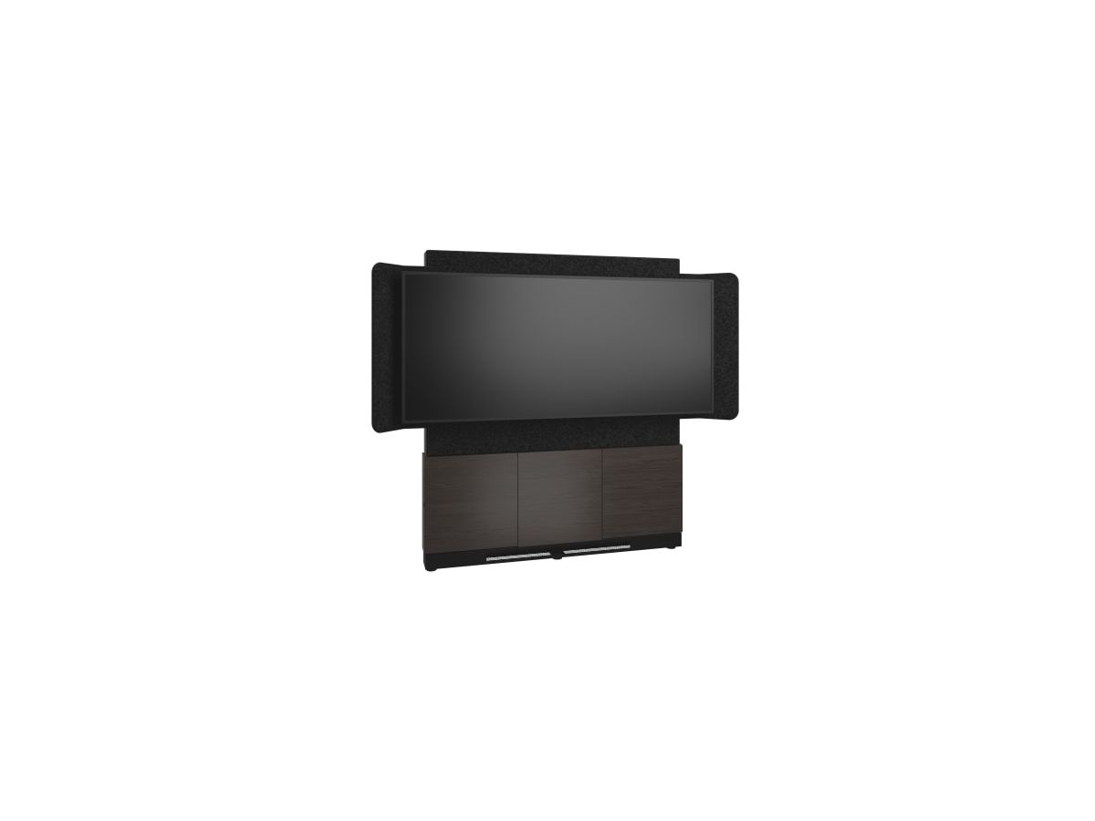 Middle Atlantic Products FM-DS-6675FW-KA3B support pour téléviseur 2,06 m (81") Noir, Gris
