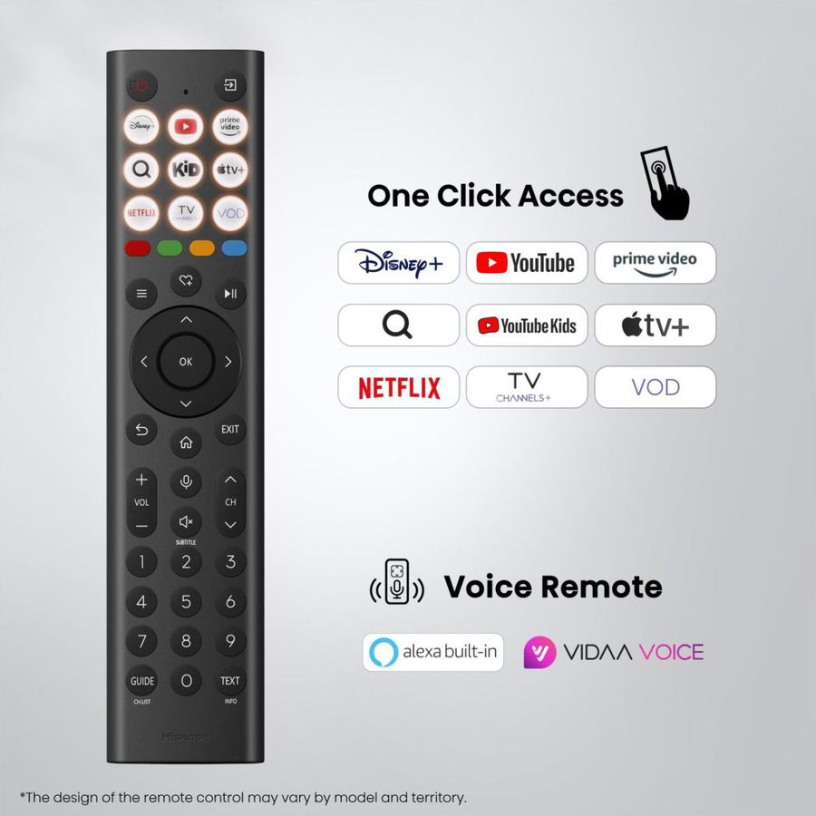 **Retoure**Hisense TV 55A7DS 55", QLED 4K, 60Hz, 350 Nits