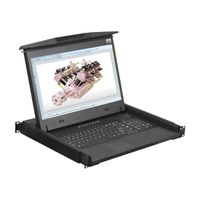 SCHROFF MONITOR/TASTAT.EINSCHUB 1HE EN SHORT