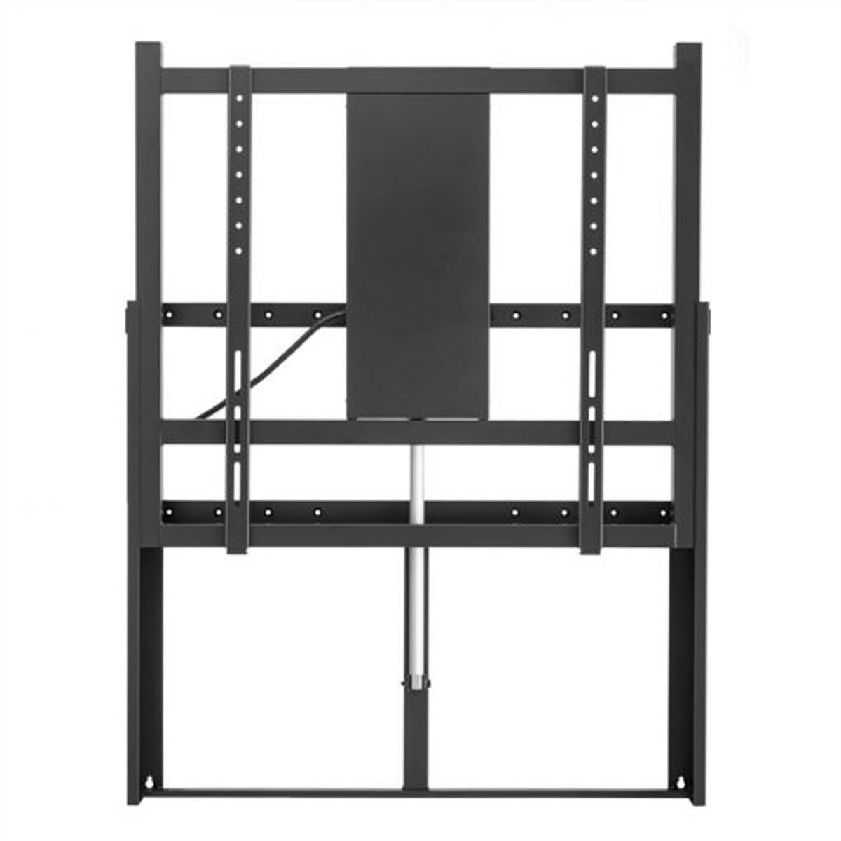 Hagor Support mural WH Moto 160, supports muraux électriques avec réglage de la hauteur, noir