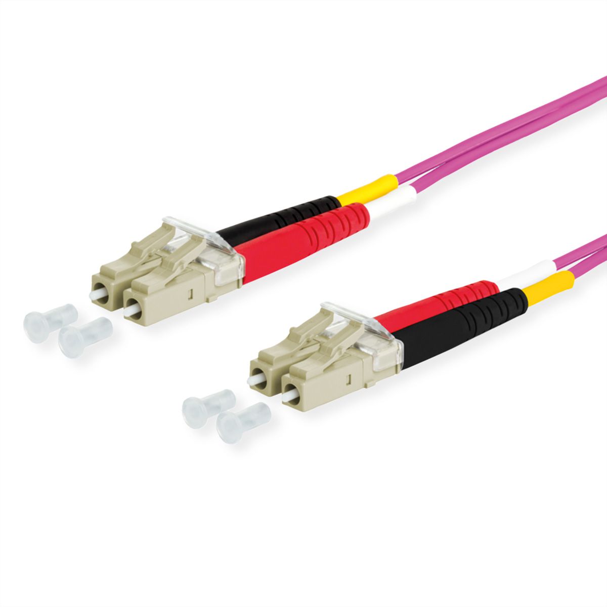 METZ CONNECT OpDAT Patchkabel LC-D/LC-D OM4, 2 m