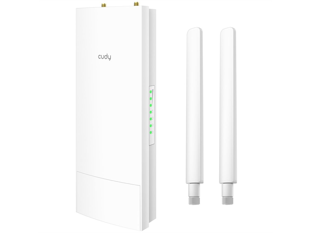 CUDY LT400 Outdoor 4G Routeur WiFi, LTE Cat 4 N300