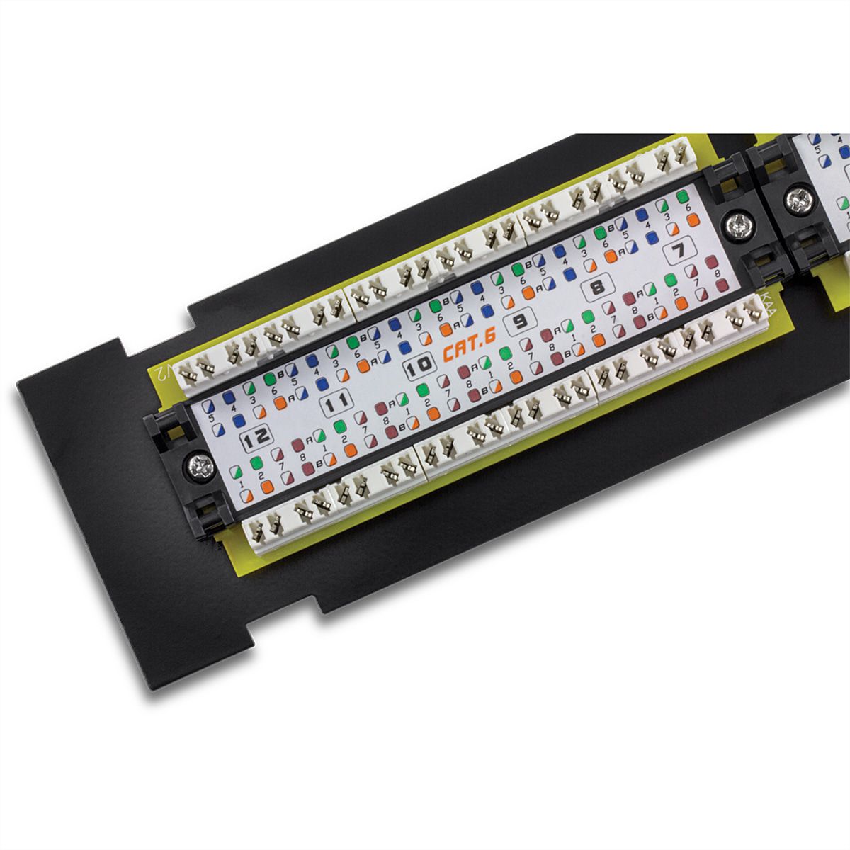 TRENDnet TC-P12C6V Patch Panel, 12-Port Wall Mount Cat6 ungeschirmt