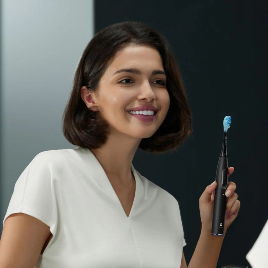Oclean X Ultra 20 Set Schallzahnbürste Grün, 84’000 Bewegungen/min, Smart Touchscreen, 40 Tage Akku